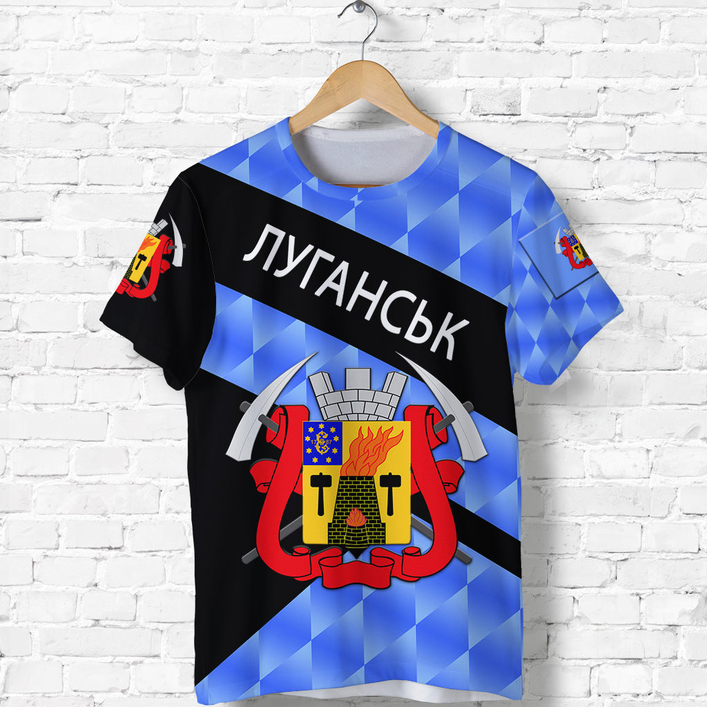 Ukraine Luhansk T Shirt Sporty Style