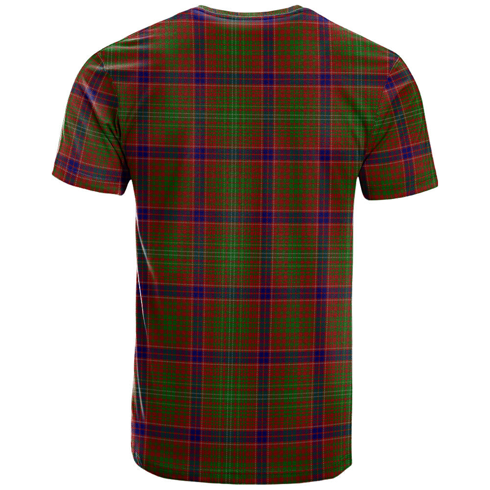Printivon Lumsden Clan DNA In Me Tartan Crest T Shirt