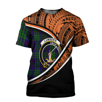 Printivon Lumsden Green T Shirt Pattern Polynesian 