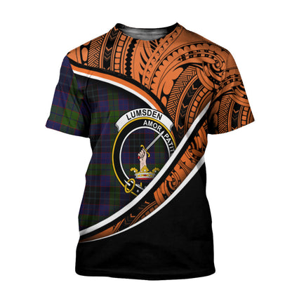 Printivon Lumsden Hunting T Shirt Pattern Polynesian 