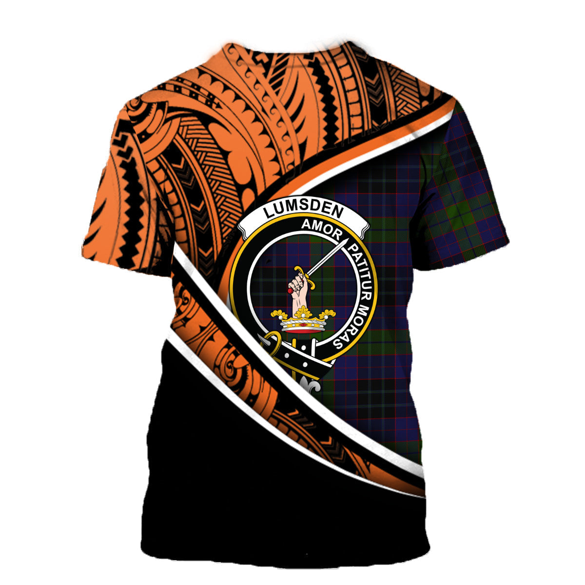 Printivon Lumsden Green T Shirt Pattern Polynesian