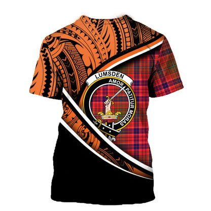 Printivon Lumsden Hunting T Shirt Pattern Polynesian