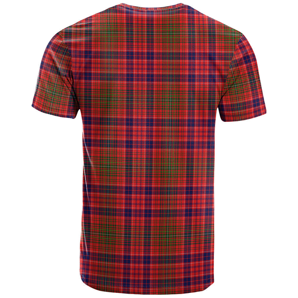 Printivon Lumsden Modern Clan DNA In Me Tartan Crest T Shirt
