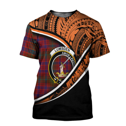 Printivon Lumsden Short T Shirt Pattern Polynesian 