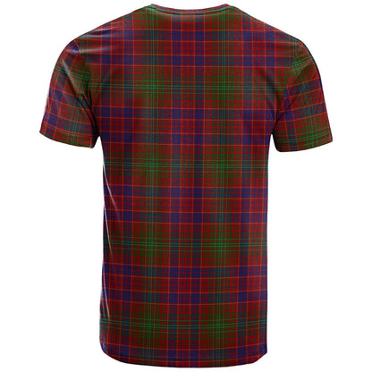 Printivon Lumsden Short Clan DNA In Me Tartan Crest T Shirt