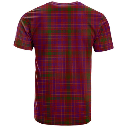 Printivon Lumsden of Clova Clan DNA In Me Tartan Crest T Shirt