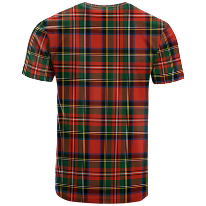 Printivon Lyle Clan DNA In Me Tartan Crest T Shirt