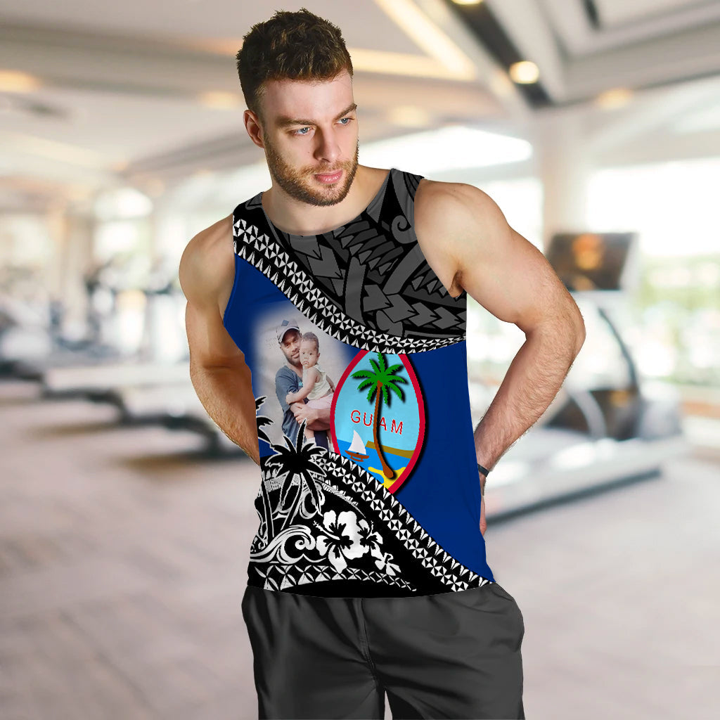 Guam Men Tank Top Fall In The Wave Speical