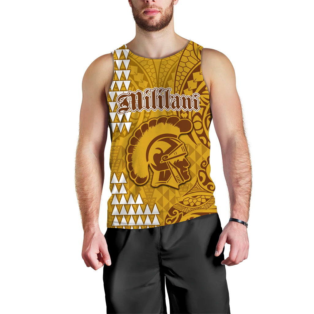 Hawaii Mililani High School Men Tank Top Tribal Kakau