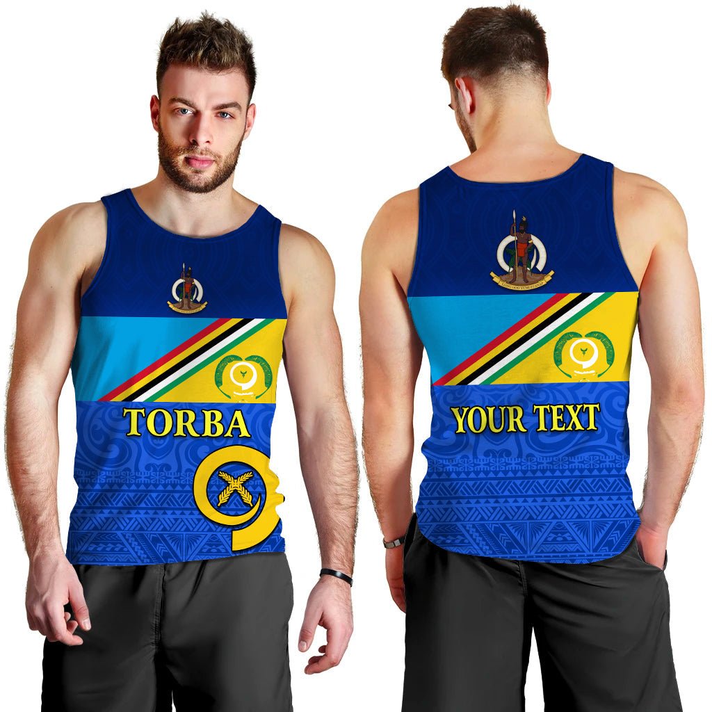 Custom Personalised Torba Vanuatu Province Men Tank Top Style Flag