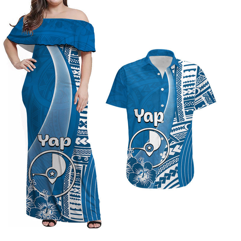 Matching Outfits For Couples Yap Of Micronesia Combo Dress And Shirt Vibe Style