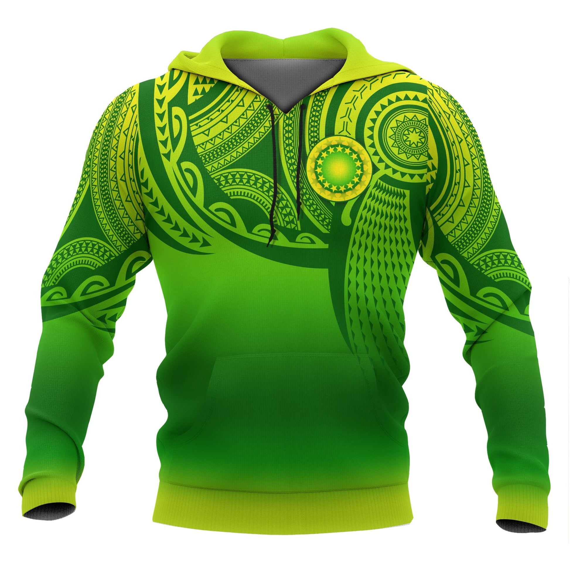 Cook Islands Polynesian Hoodie Tattoo Pattern
