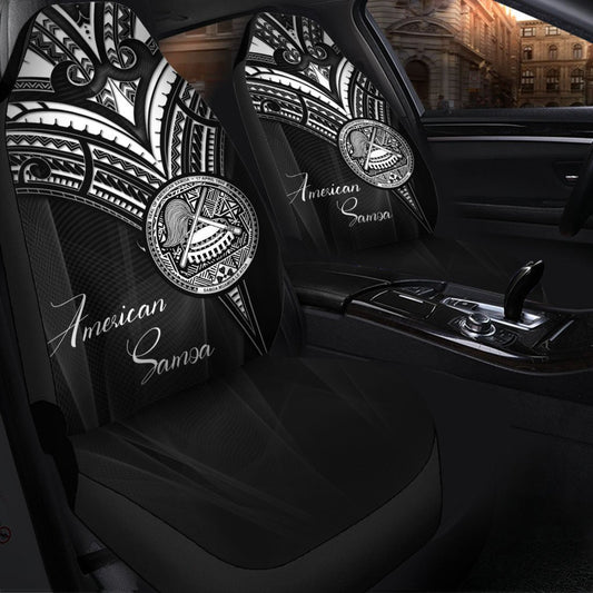 American Samoa Car Seat Cover Cross Style
