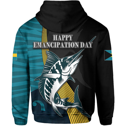 Bahamas Emancipation Day Zip Hoodie