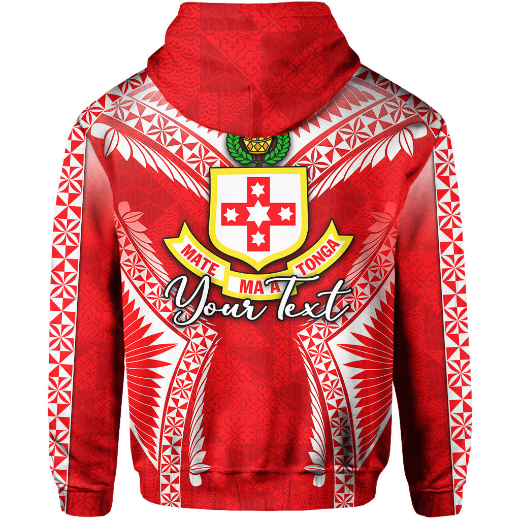 ( Personalised)Kolisi Tonga Hoodie Red Style