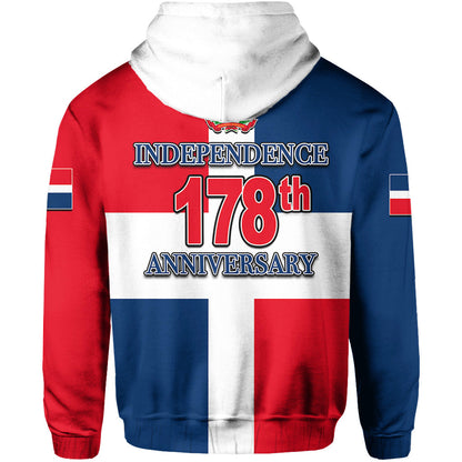 Dominican Republic Independence Day Hoodie