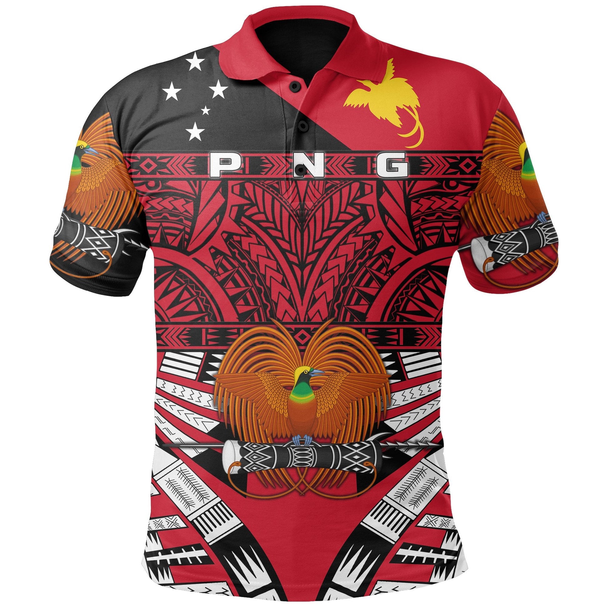 Kumuls - Papua New Guinea Polo Shirt Rugby