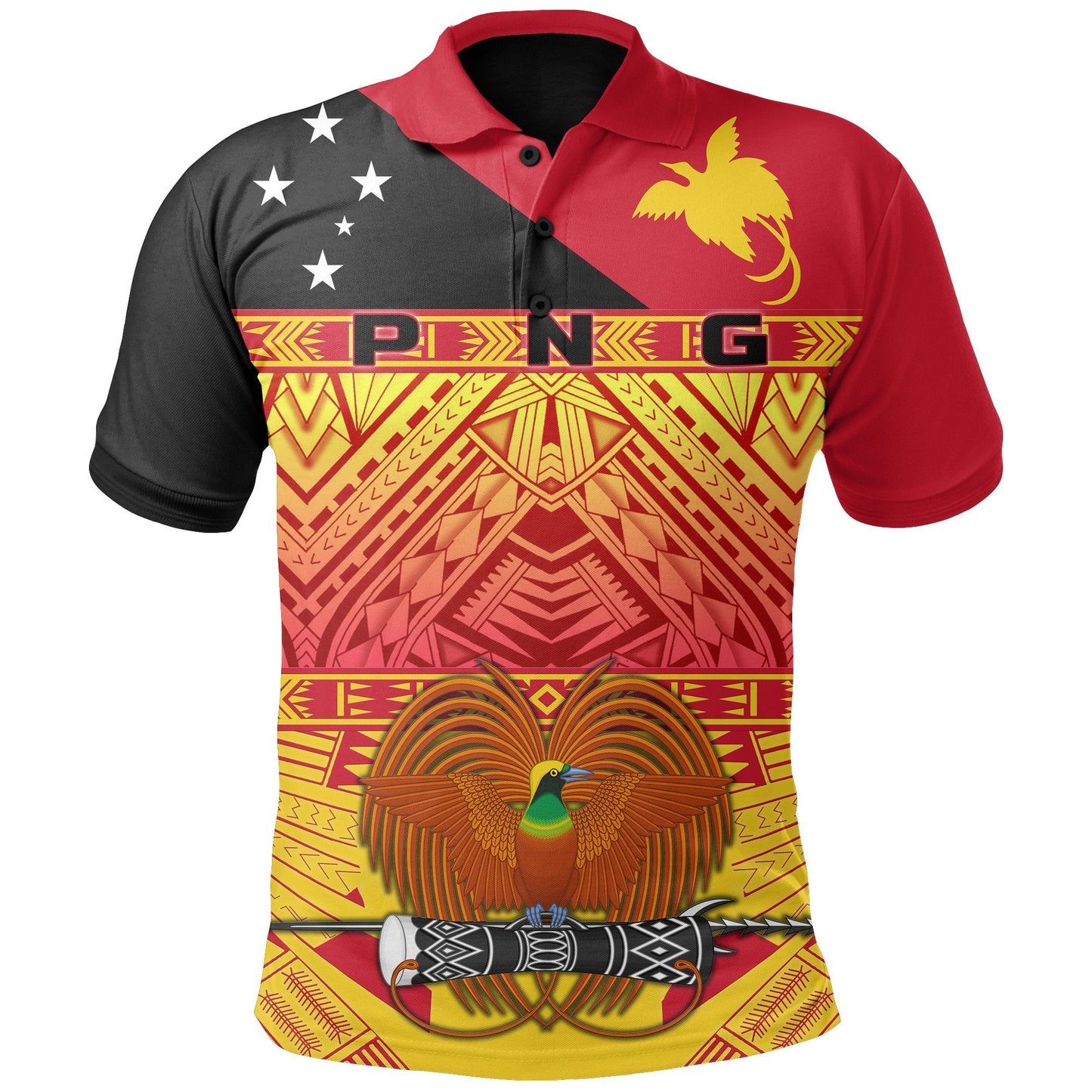 Papua New Guinea - Kumuls Polo Shirt Rugby