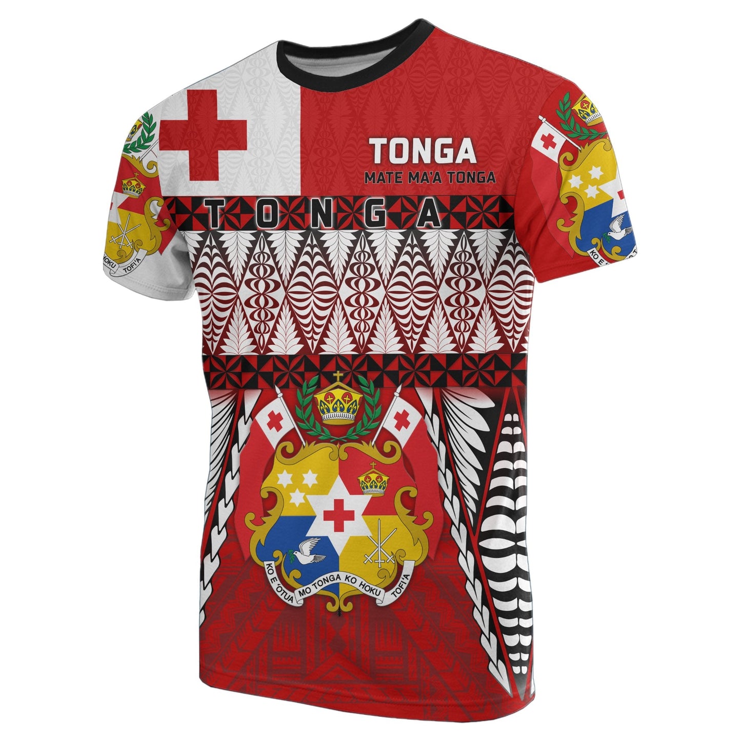 Tonga T - Shirt - Mate Ma'A Tonga - Rugby Style