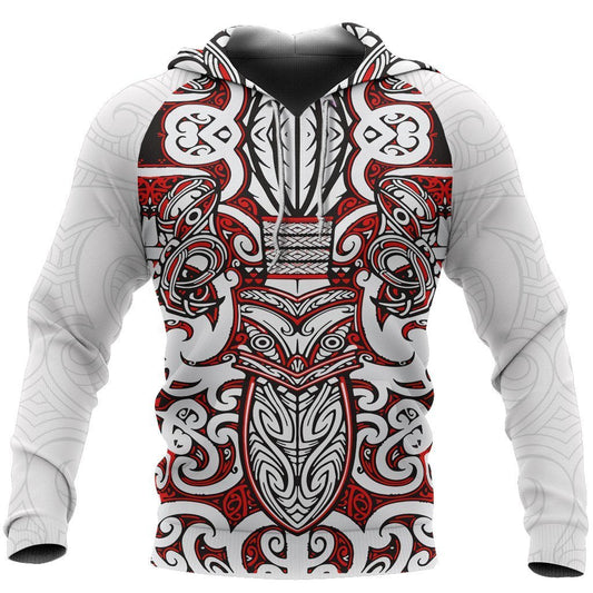 New Zealand Rugby Hoodie, Warriors Maori Tattoo Hoodie
