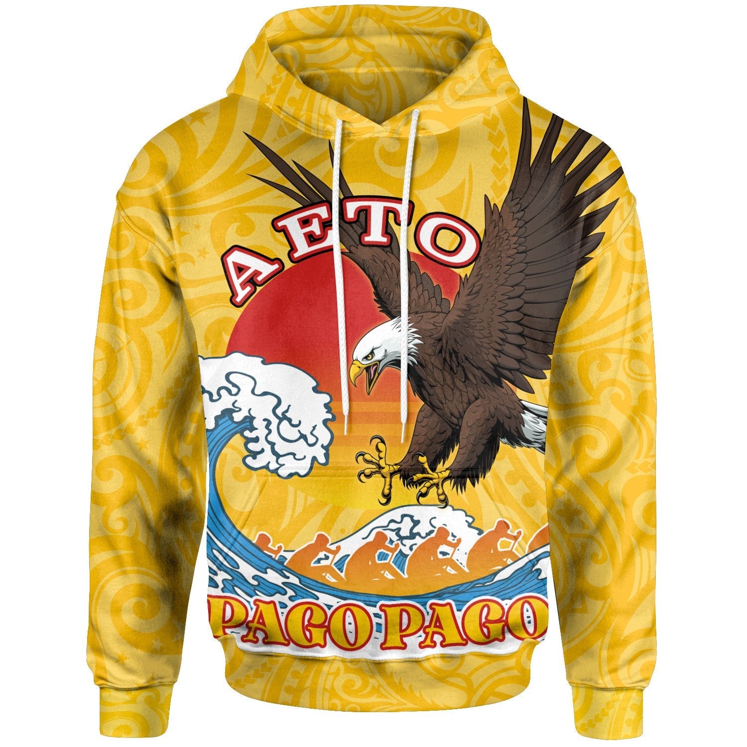 American Samoa Hoodie Pago Pago Aeto