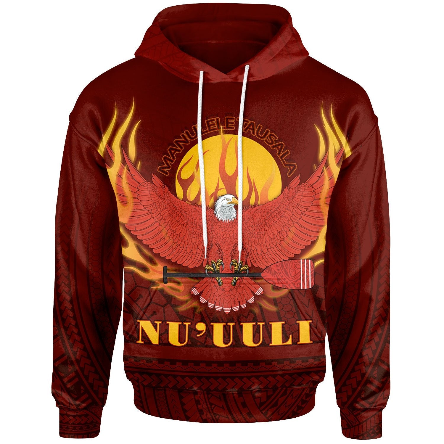 American Samoa Hoodie Manulele Tausala Nuuuli