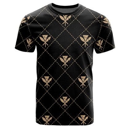 Kanaka Maoli T Shirt Regal Gold AH