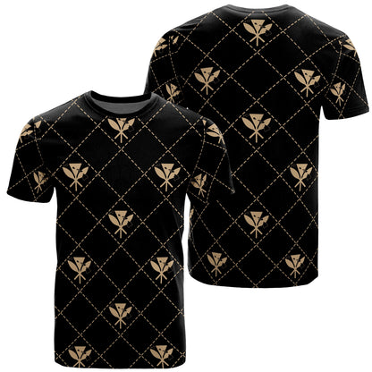 Kanaka Maoli T Shirt Regal Gold AH