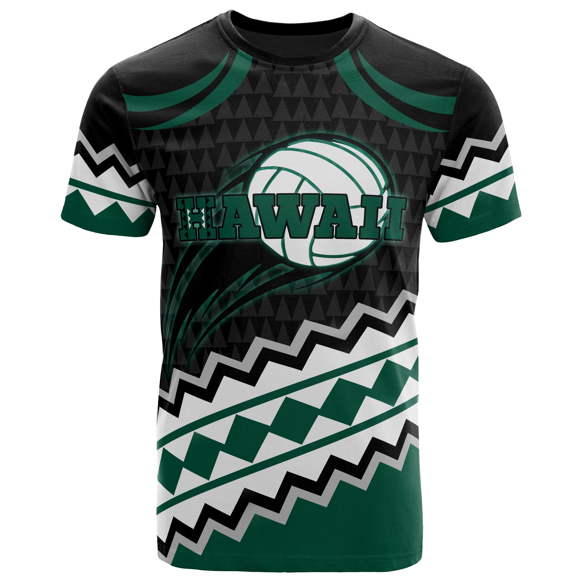 Hawaii Polynesian T Shirt Volleyball Spirit