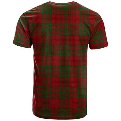 Printivon MacAlister of Glenbarr Clan DNA In Me Tartan Crest T Shirt