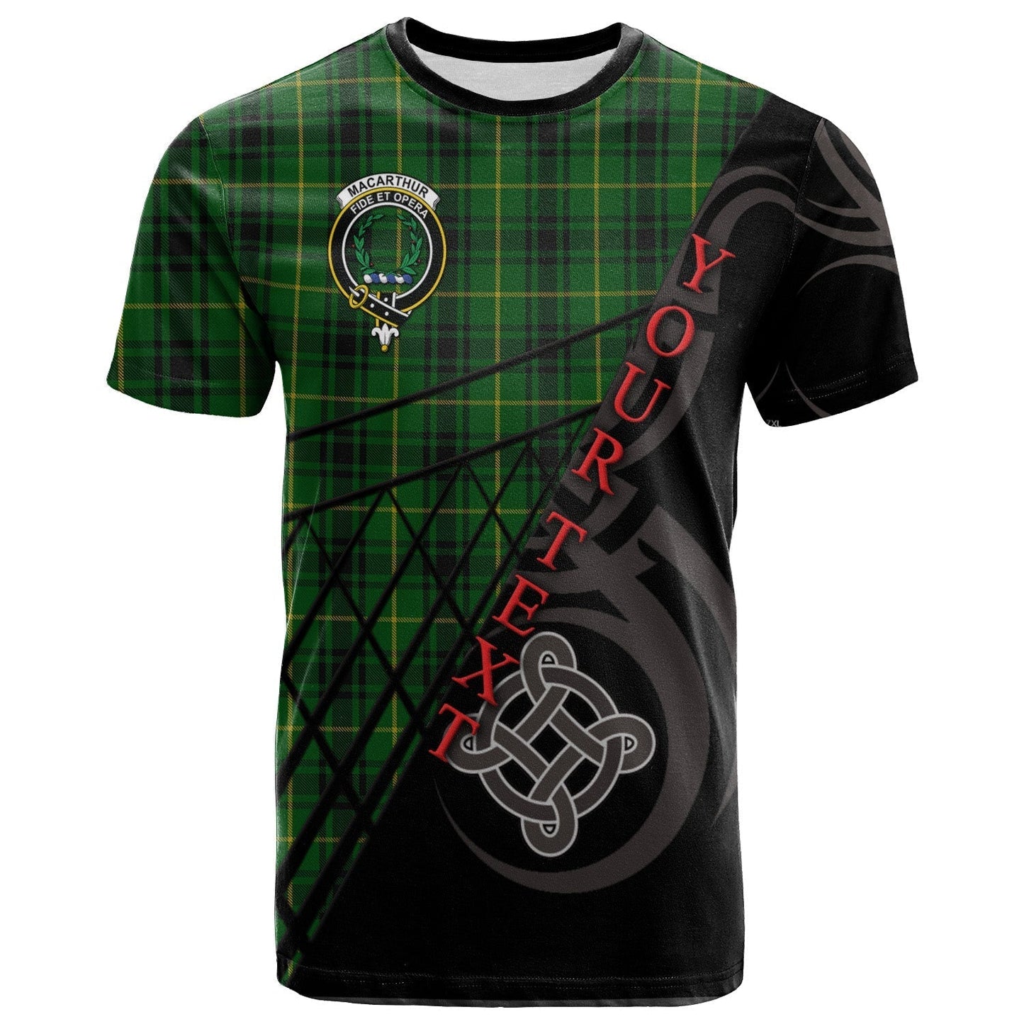 Printivon MacArthur T Shirt Pattern Celtic 