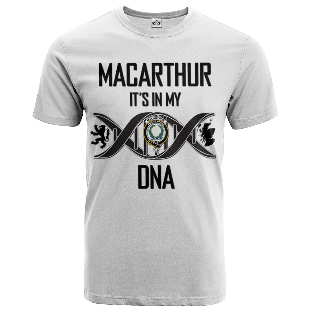 Printivon MacArthur Clan DNA In Me Crest T Shirt