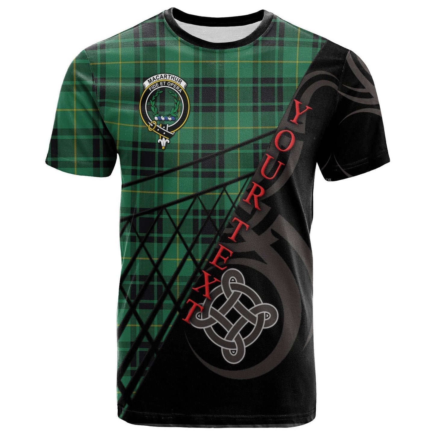 Printivon MacArthur Ancient T Shirt Pattern Celtic 