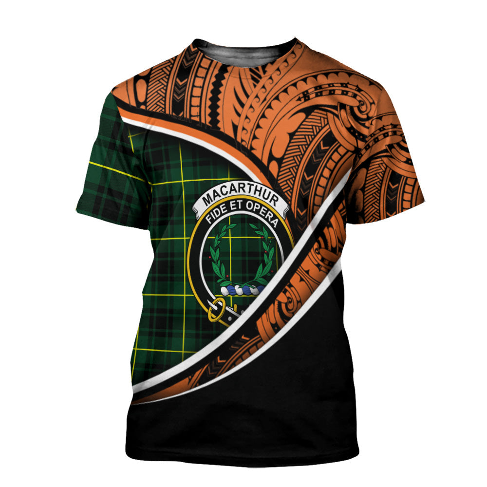 Printivon MacArthur Modern T Shirt Pattern Polynesian 