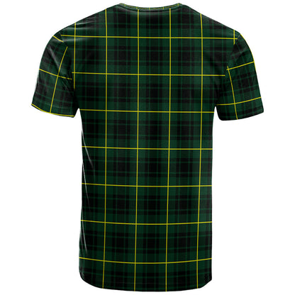 Printivon MacArthur Modern Clan DNA In Me Tartan Crest T Shirt