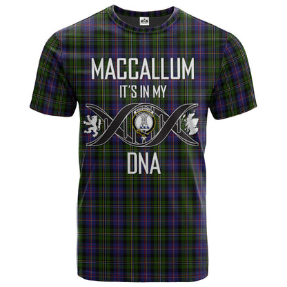 Printivon MacCallum (Malcolm) 03 Clan DNA In Me Tartan Crest T Shirt