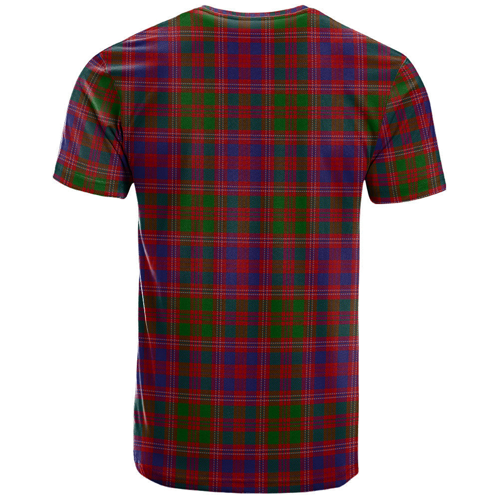 Printivon MacColl Hunting Clan DNA In Me Tartan Crest T Shirt