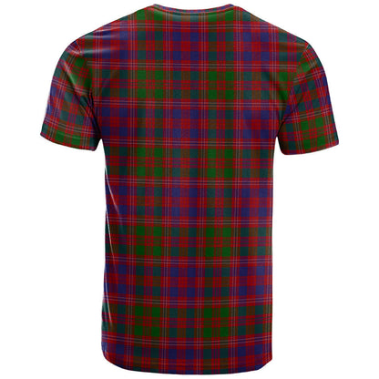 Printivon MacColl Hunting Clan DNA In Me Tartan Crest T Shirt