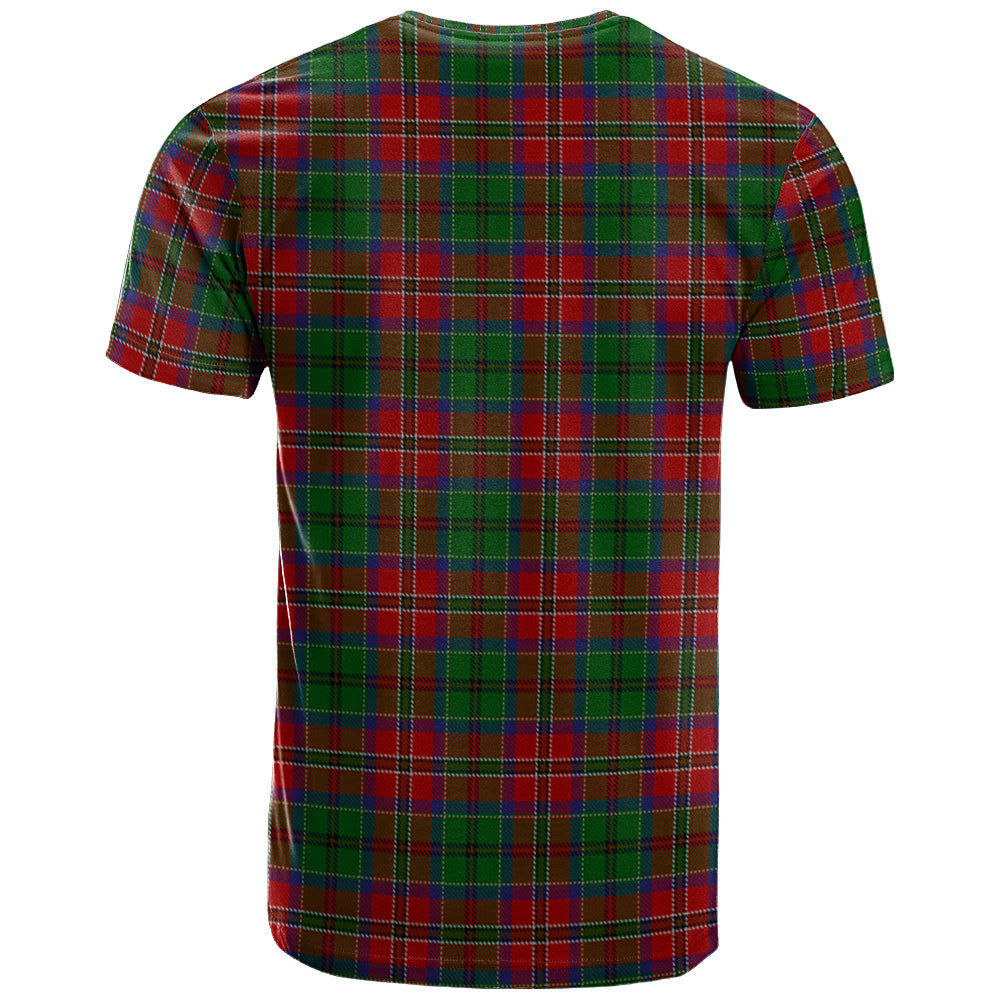 Printivon MacCulloch Clan DNA In Me Tartan Crest T Shirt