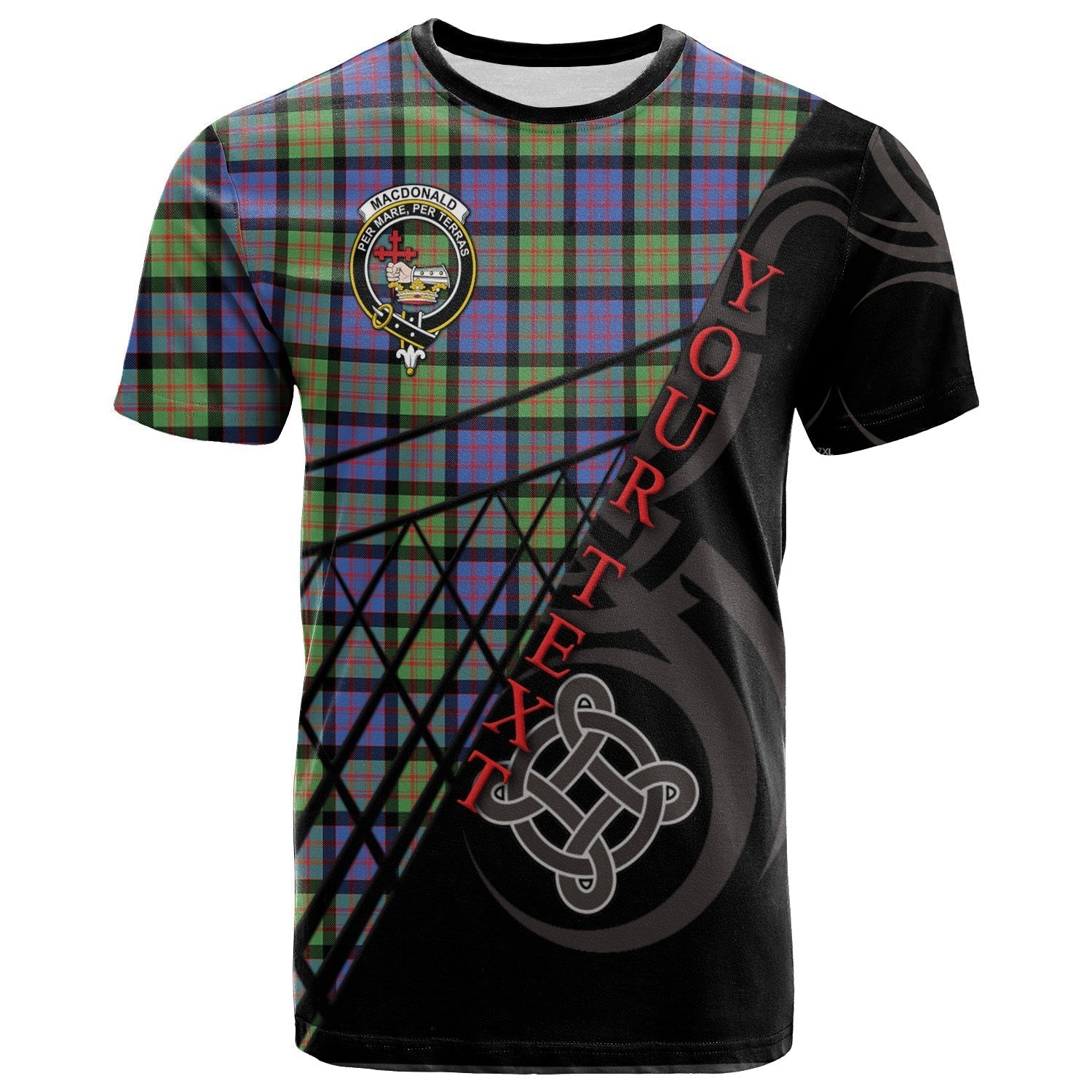 Printivon MacDonald Ancient T Shirt Pattern Celtic 