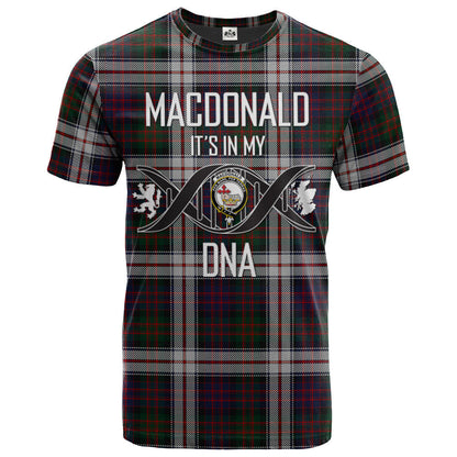 Printivon MacDonald Dress Clan DNA In Me Tartan Crest T Shirt
