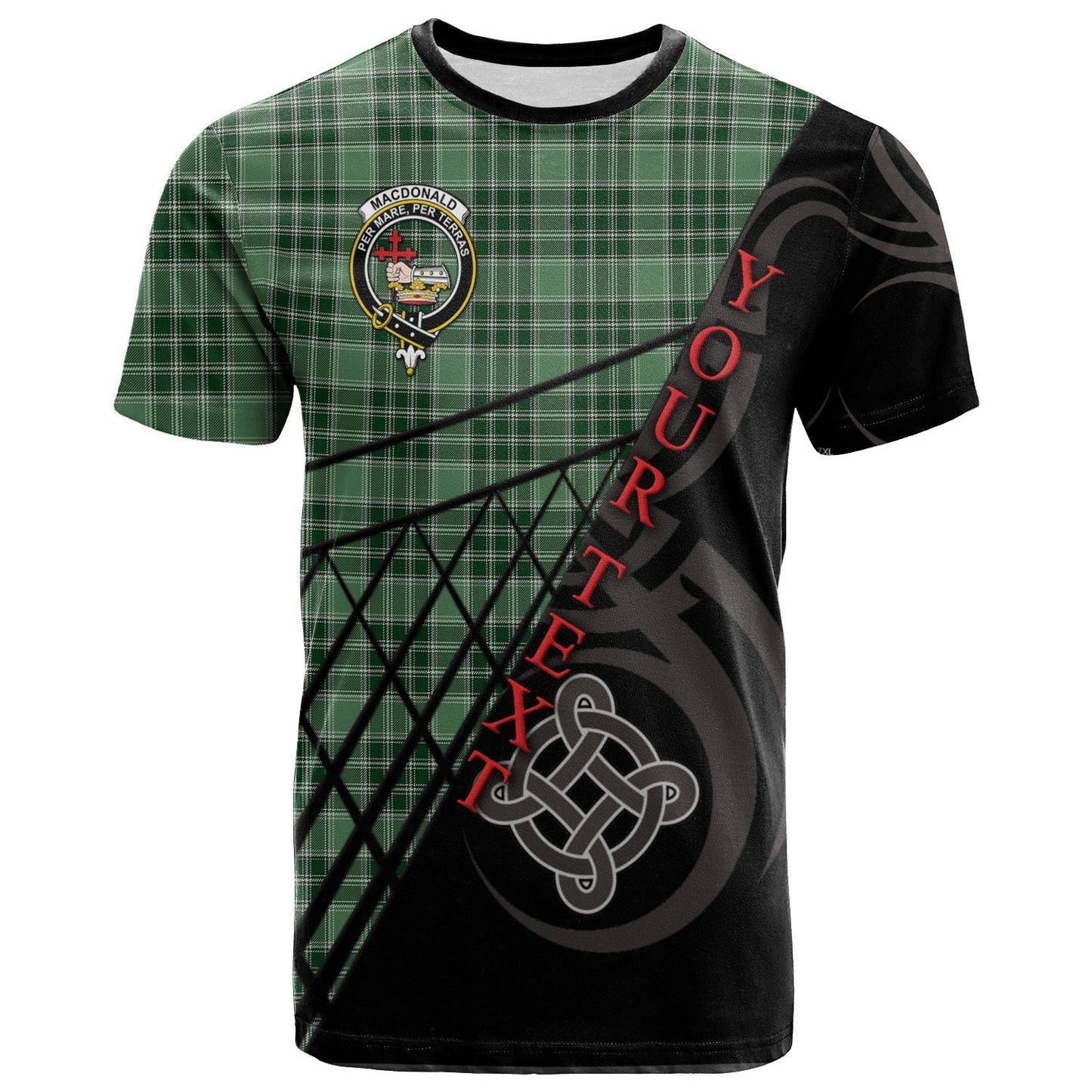 Printivon MacDonald Lord of the Isles Hunting 01 T Shirt Pattern Celtic 
