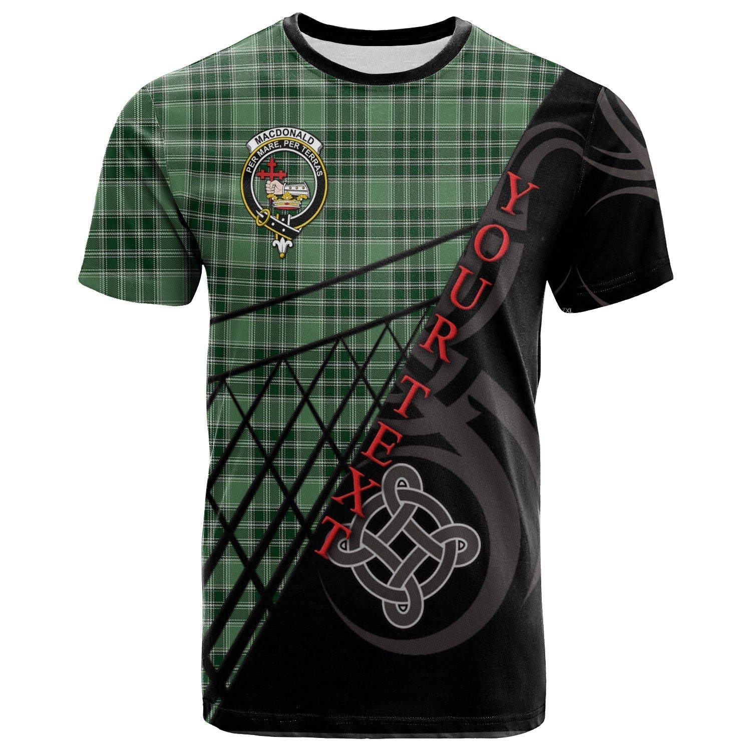 Printivon MacDonald Lord of the Isles Hunting 01 T Shirt Pattern Celtic 