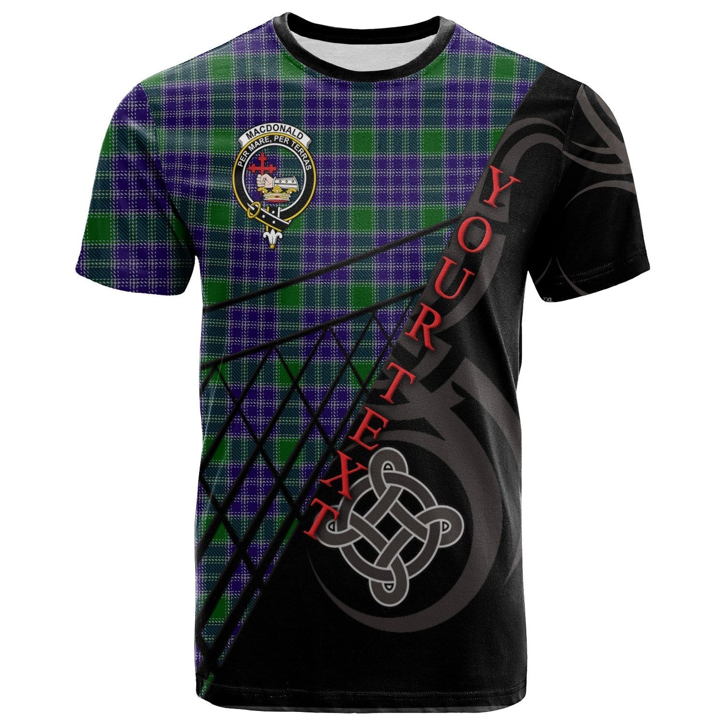 Printivon MacDonald Lord of the Isles Hunting 02 T Shirt Pattern Celtic 