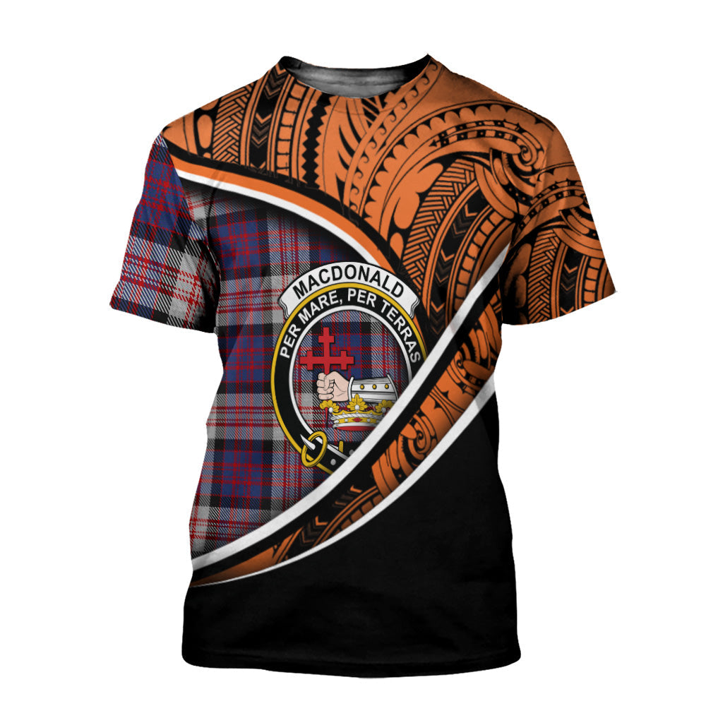 Printivon MacDonald Pattern of Plaids T Shirt Pattern Polynesian 