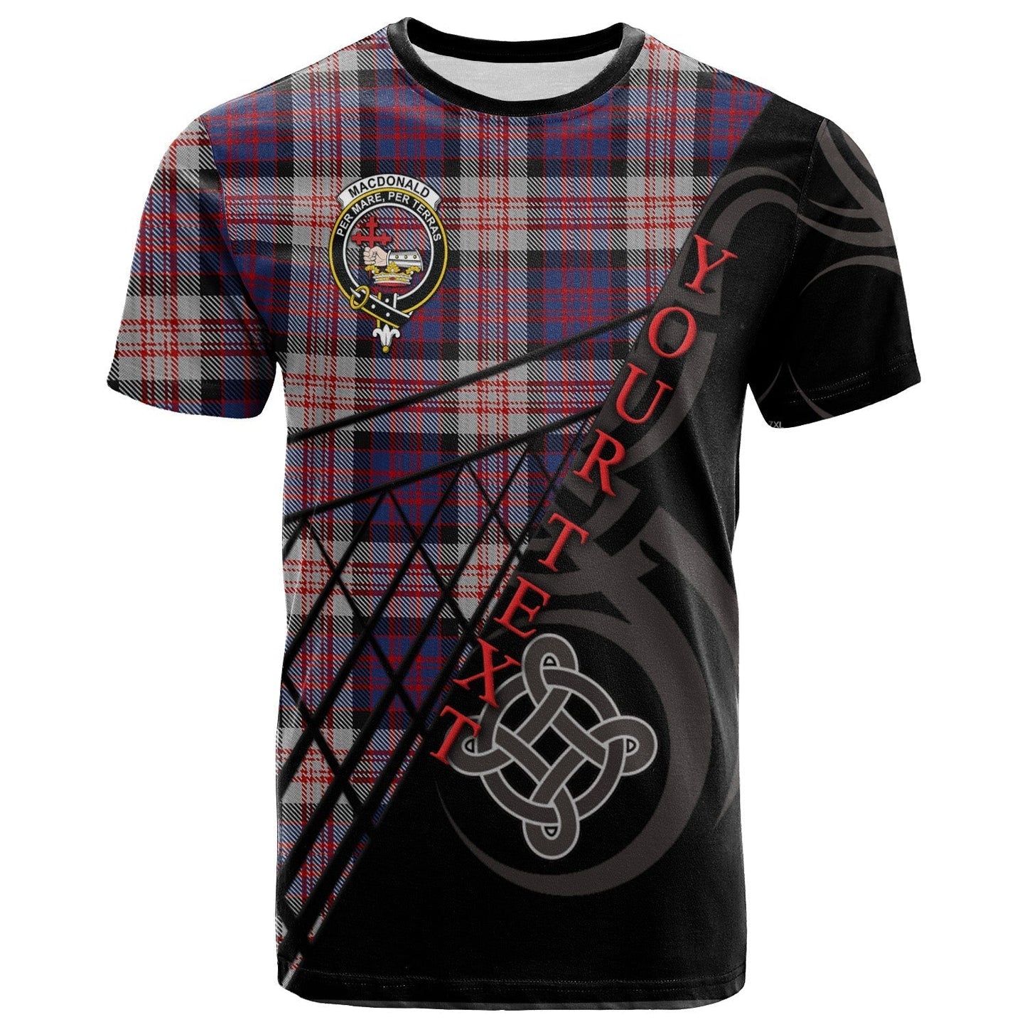 Printivon MacDonald Pattern of Plaids T Shirt Pattern Celtic 