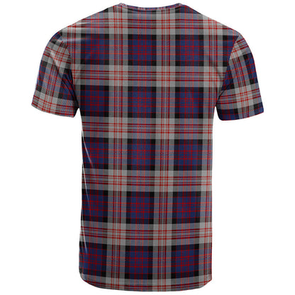 Printivon MacDonald Pattern of Plaids Clan DNA In Me Tartan Crest T Shirt