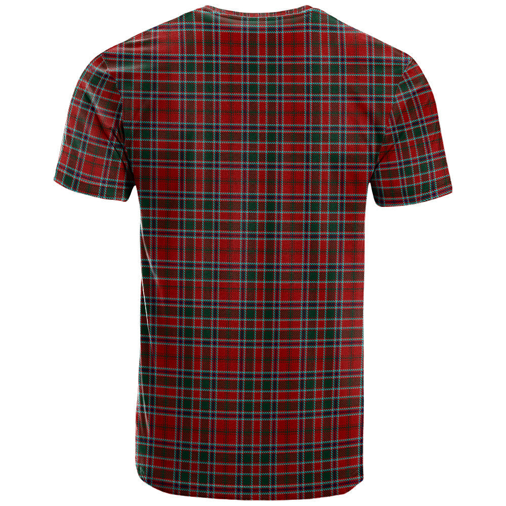 Printivon MacDonald of Lochmaddy Clan DNA In Me Tartan Crest T Shirt