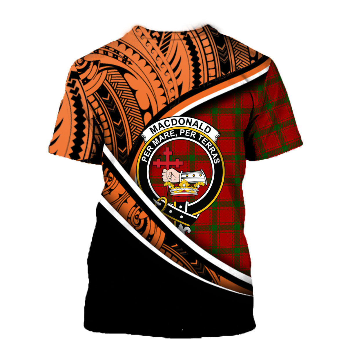 Printivon MacDonald of Lochmaddy T Shirt Pattern Polynesian