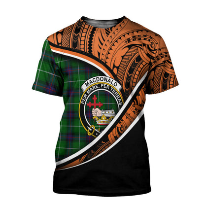 Printivon MacDonald of The Isles T Shirt Pattern Polynesian 
